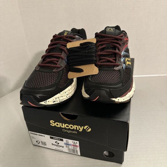 Saucony ProGrid‎ Omni 9 Black Motif Mens 11 Women's 12.5 S70838-2 - Picture 4 of 6